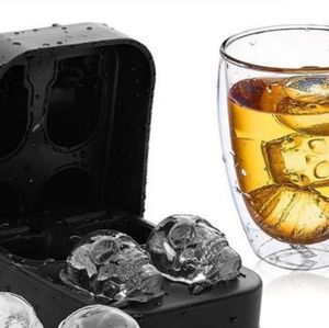 Skull reusable ice cubes